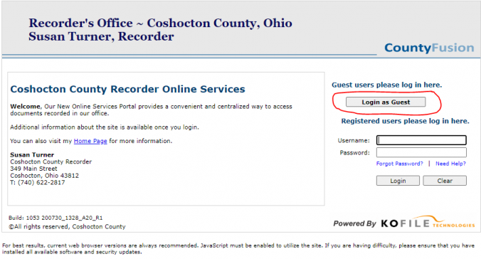 Public Records Search Coshocton County Recorder Public Records Search Coshocton County Recorder